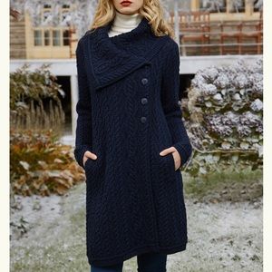 Arab sweater market navy cardigan